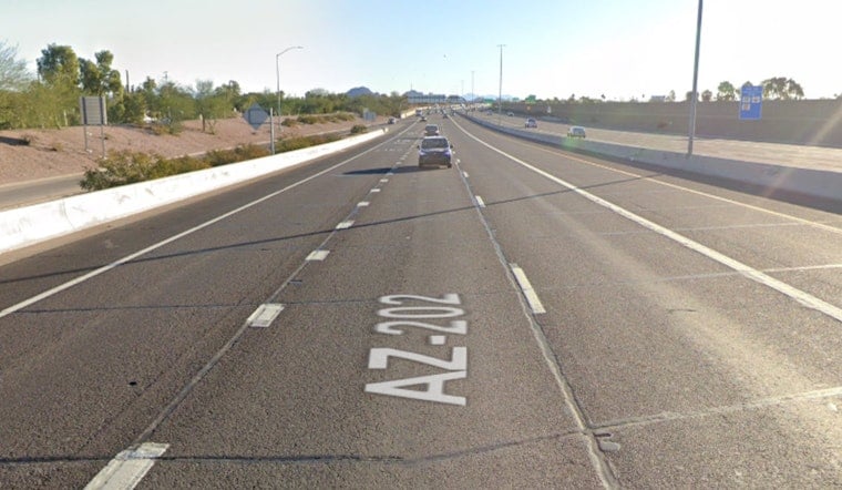 Loop 202 Fugitive Busted After Wrong-Way Wreck Near 24th Street