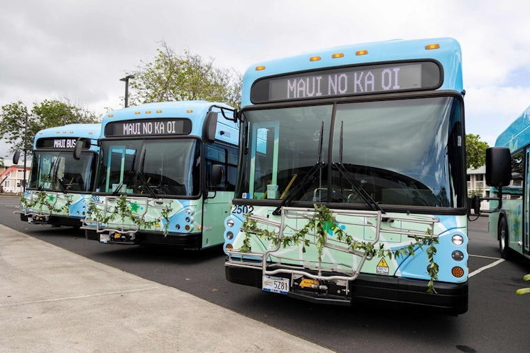 Maui Bus Throws Open Doors With Free Rides For Students And Staff