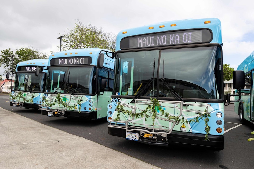 Maui Bus Throws Open Doors With Free Rides For Students And Staff