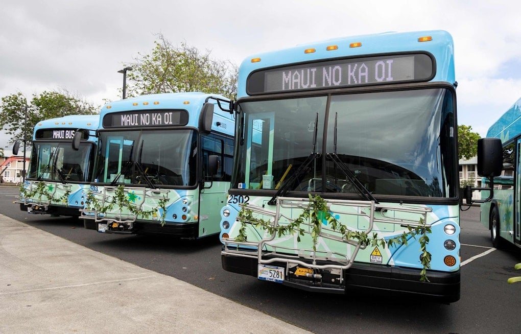 Maui Bus Throws Open Doors With Free Rides For Students And Staff