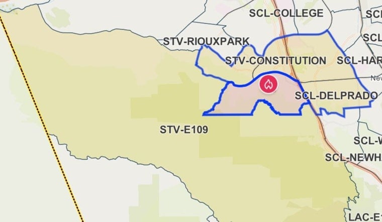 Max Fire Sparks Late-Night Evacuation Orders In STV-Pico