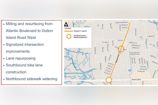 Mayport Road Slimdown: $9.6 Million Makeover To Squeeze Lanes, Boost Bikes