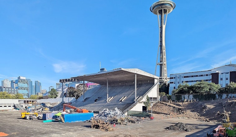 Steel Skeleton Rises at Seattle Center’s Memorial Stadium Makeover