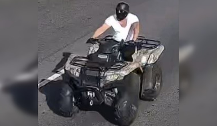 Mercer Mayhem as ATV Rider Mows Down Ewing Cop at Gas Pump
