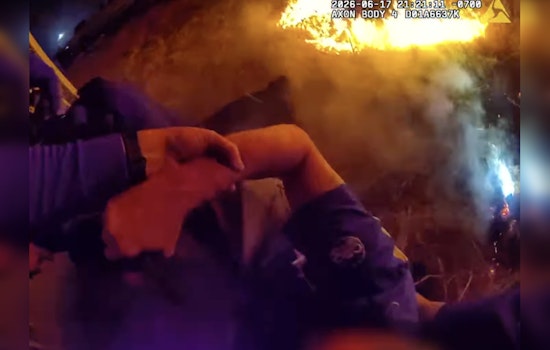 Mesa Cops Charge Into Burning Home, Then Wind Up In Hospital