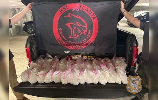 Metro Atlanta Drug Sting Nets 90 Pounds Of Meth, Cops Say