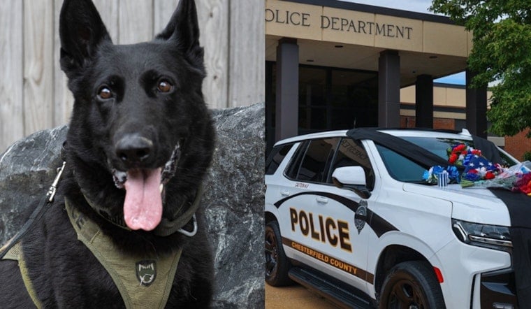 Midlothian Standoff Turns Deadly as Chesterfield K9 Knight Falls in Gun Battle