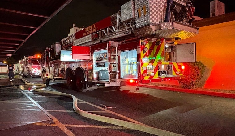 Midrise Inferno Freezes 36th Street As Phoenix Crews Win The Fight