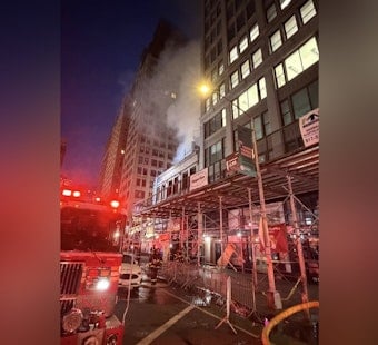 Midtown Office Tower Erupts in 3-Alarm Inferno on Seventh Avenue