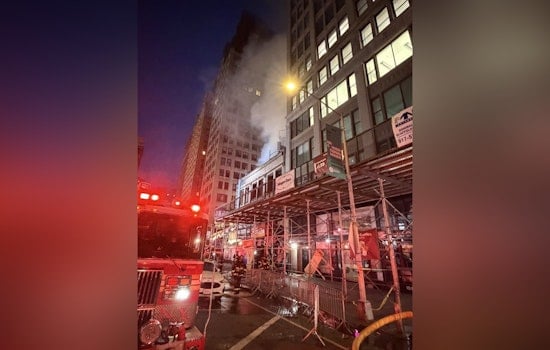 Midtown Office Tower Erupts in 3-Alarm Inferno on Seventh Avenue