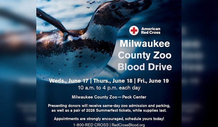 Milwaukee Zoo Becomes Lifesaving Hub As Blood Supplies Run Dangerously Low