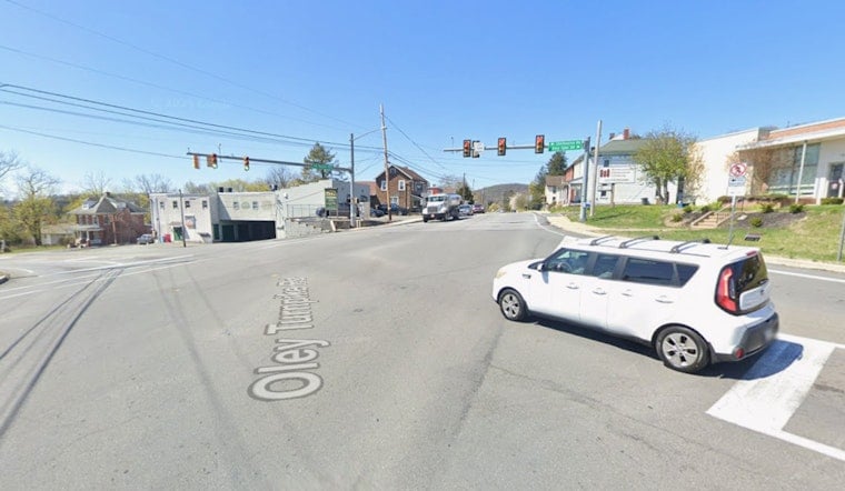 Minivan Crash Kills Berks County Biker At Exeter Township Intersection