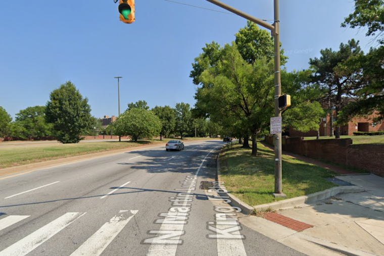 Moped Rider Killed on MLK Boulevard in Downtown Baltimore