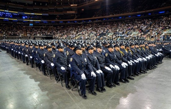 More Than 1,000 Rookie Cops Sworn In At The Garden In NYPD Hiring Blitz