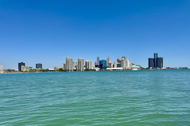 Motor City Sizzles By Day, Braces For Rough-And-Tumble Storm Night