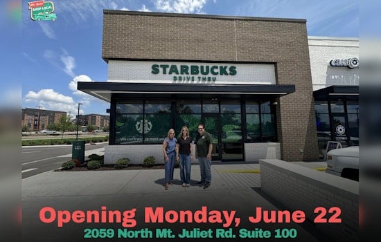 Mt. Juliet Nabs New Starbucks Drive Thru For Dawn Commute Crush