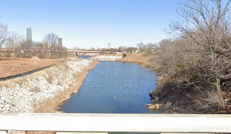 Mystery Car Takes Plunge Off SE 15th Bridge Into Oklahoma River