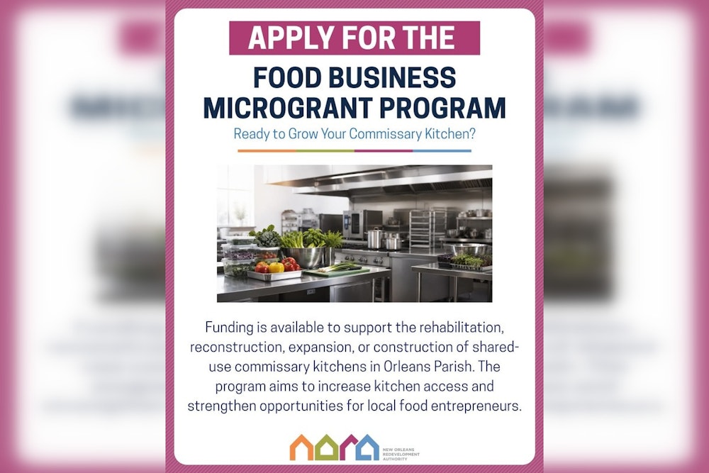 NORA Dangles $400K Lifeline For New Orleans Commissary Kitchens