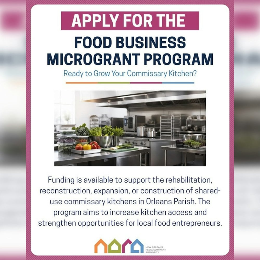 NORA Dangles $400K Lifeline For New Orleans Commissary Kitchens