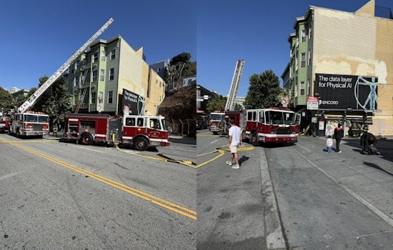 North Beach Broadway Blaze Forces Tenants Out Of Four-Story Building