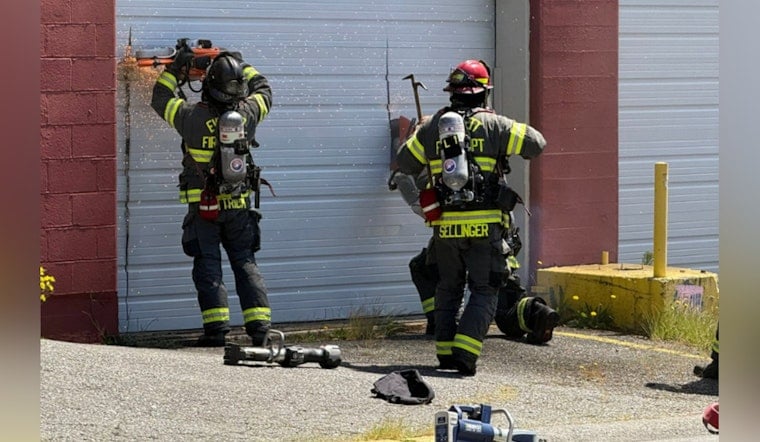 North Everett Warehouse Erupts In Two-Alarm Inferno, Worker Injured