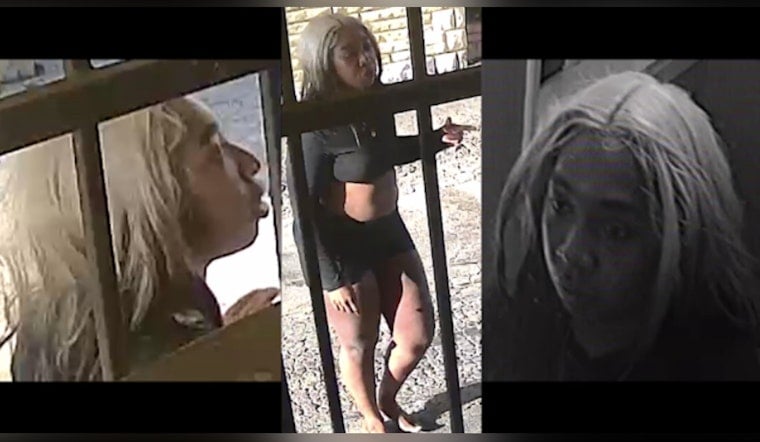 North Freeway Motel Showdown as Cops Hunt Woman Accused of Snatching Worker’s Belongings