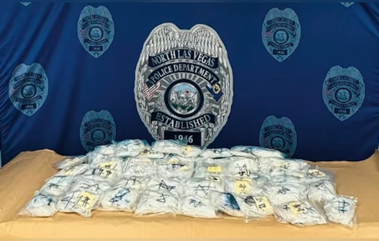 North Las Vegas Cops Nab 64 Pounds Of Meth In Weekend Bust