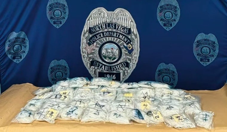 North Las Vegas Cops Nab 64 Pounds Of Meth In Weekend Bust