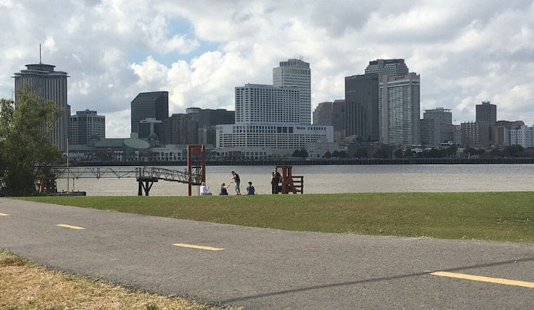 North Minneapolis Riverfront Trail Opens as Amphitheater Rises