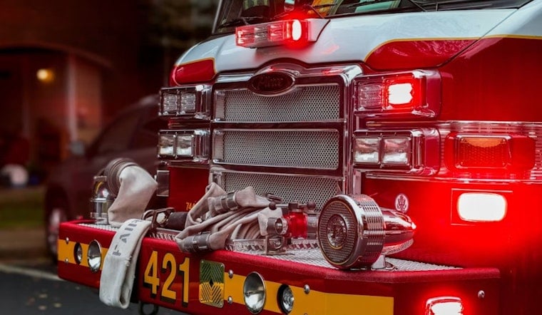 North Rifle Inferno Guts Apartment Building, Families Rush To Fairgrounds