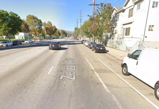 Northridge Structure Fire: LAFD Responds On Zelzah