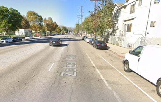 Northridge Structure Fire: LAFD Responds On Zelzah
