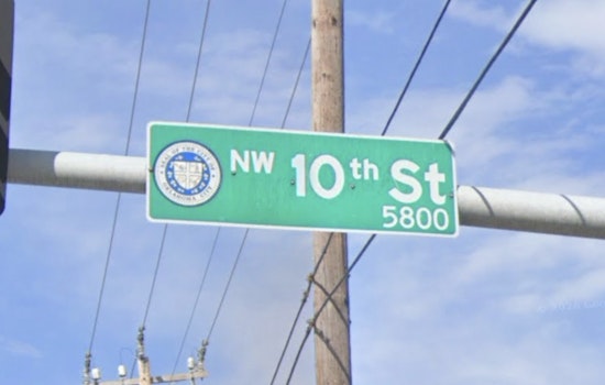 NW 10th Street Foot Chase Ends With Cop Opening Fire