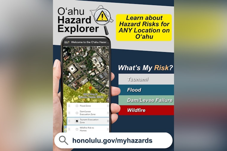 Oahu Hazard Map Lays Bare Island’s Tsunami, Flood And Fire Threats
