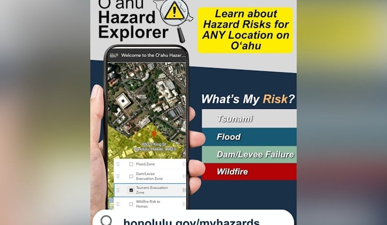 Oahu Hazard Map Lays Bare Island’s Tsunami, Flood And Fire Threats