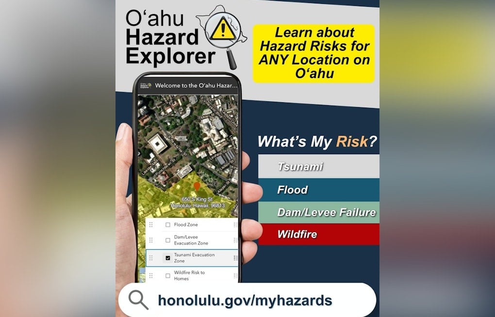 Oahu Hazard Map Lays Bare Island’s Tsunami, Flood And Fire Threats