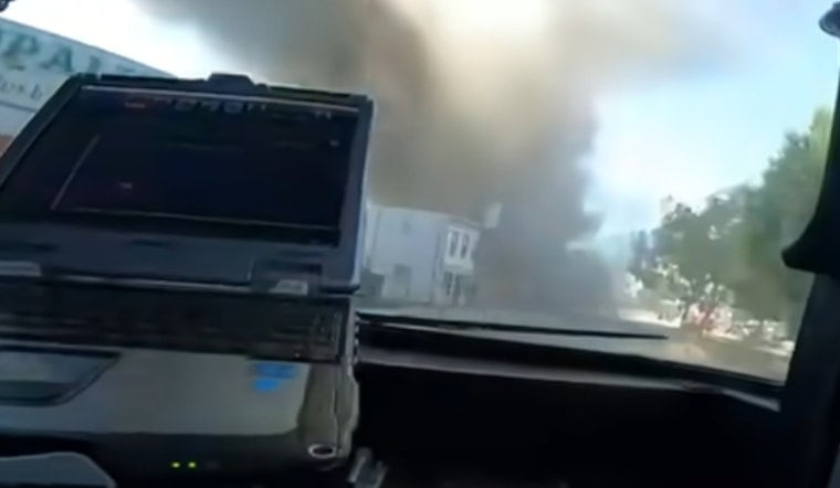Oakland Fire Truck 7 Rolls Up on 91st Ave Blaze in Gritty Arrival Video