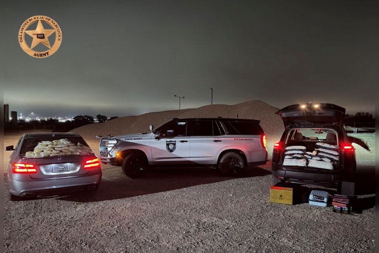 OBN ‘Snitch’ K9 Collars 134 Kilos of Meth on Oklahoma Roads