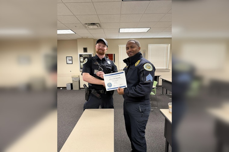 Officer Cole Ranseen Named East Officer After Cleveland Park Stop