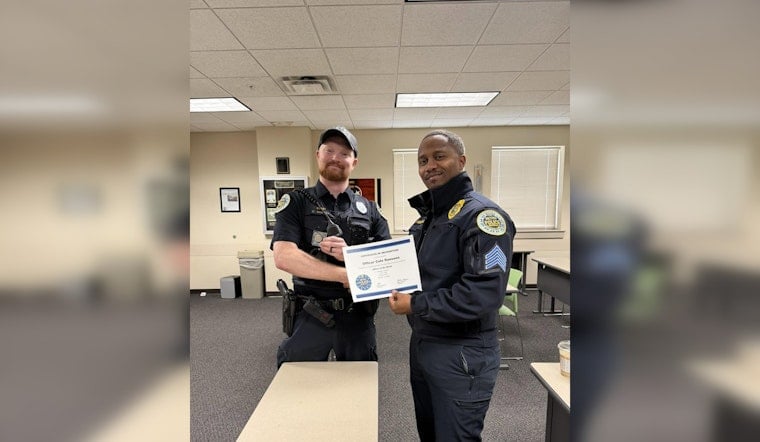 Officer Cole Ranseen Named East Officer After Cleveland Park Stop