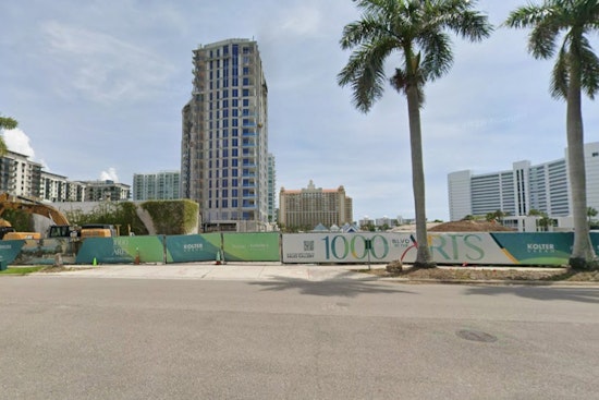 Old Sarasota Hyatt Leveled As 20-Story Harborside Tower Moves In