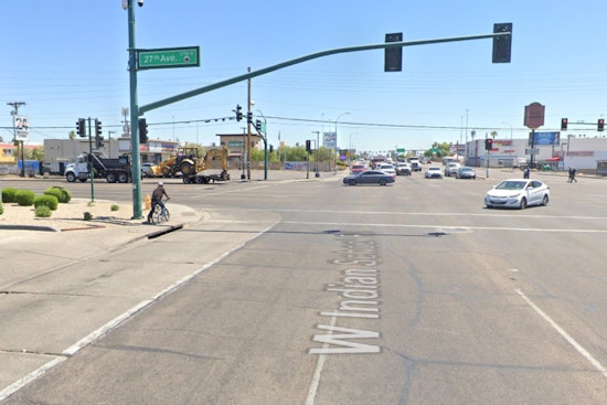 On West Phoenix's Indian School Road, Crossing the Street Can Be a Final Step
