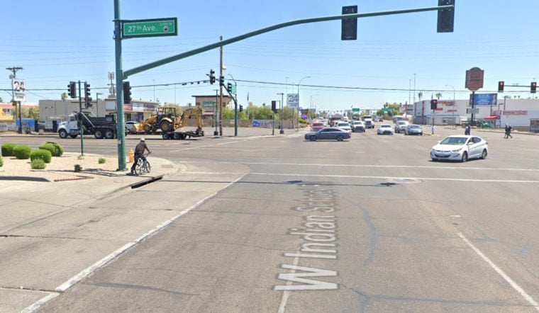 On West Phoenix's Indian School Road, Crossing the Street Can Be a Final Step