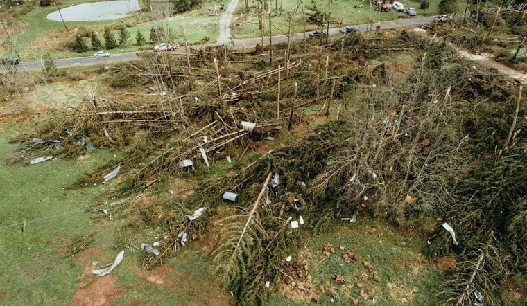 One Year After Nighttime Derecho, Bemidji Still Buried In Downed Trees