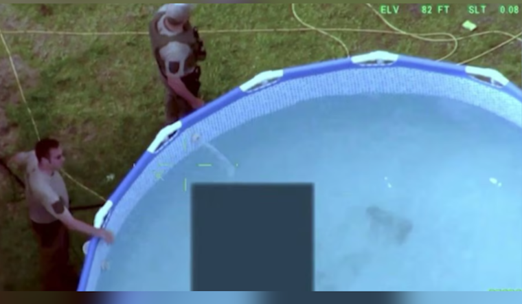 Osceola Chopper Crew Spots Missing Girl In Neighbor’s Pool Rescue