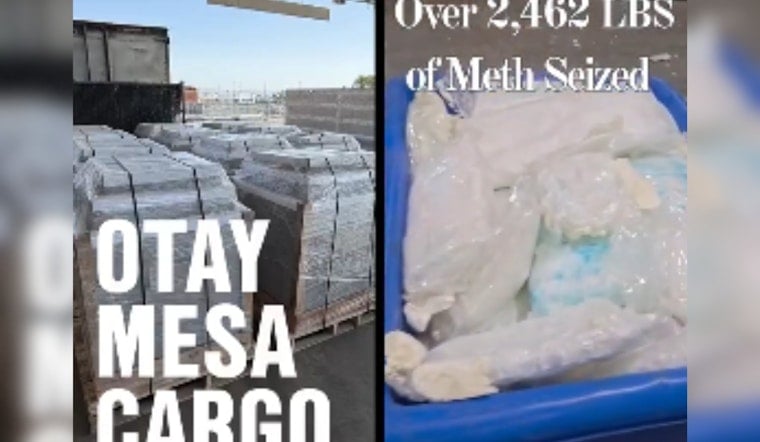 Otay Mesa Flowerpots Stuffed With 2,462 Pounds Of Meth, Feds Say