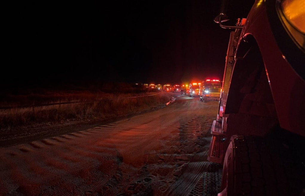 Overnight Echo Fire Scare Stopped Cold In San Diego Backcountry