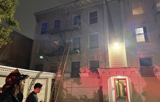 Overnight Oak Street Fire Draws Heavy Response to San Francisco Third-Floor Blaze