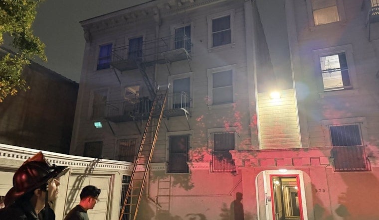 Overnight Oak Street Fire Draws Heavy Response to San Francisco Third-Floor Blaze