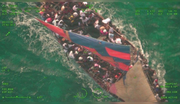 Packed Boat With 240 Migrants Saved In Turks And Caicos Sea Drama